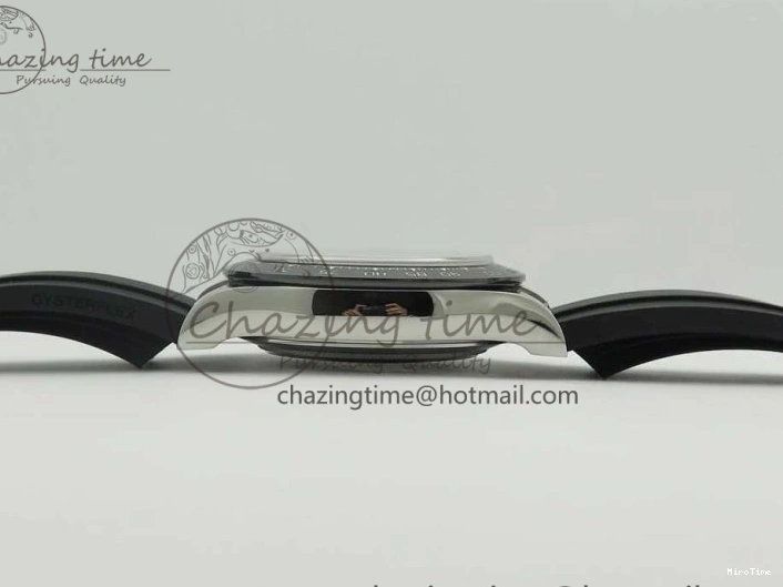 MiroTime 0119 Daytona 116519 Noob 1:1 Best Edition 904L SS Case Blue Dial on Black Rubber Strap SA4130 (Free Extra Strap) Compact 3290